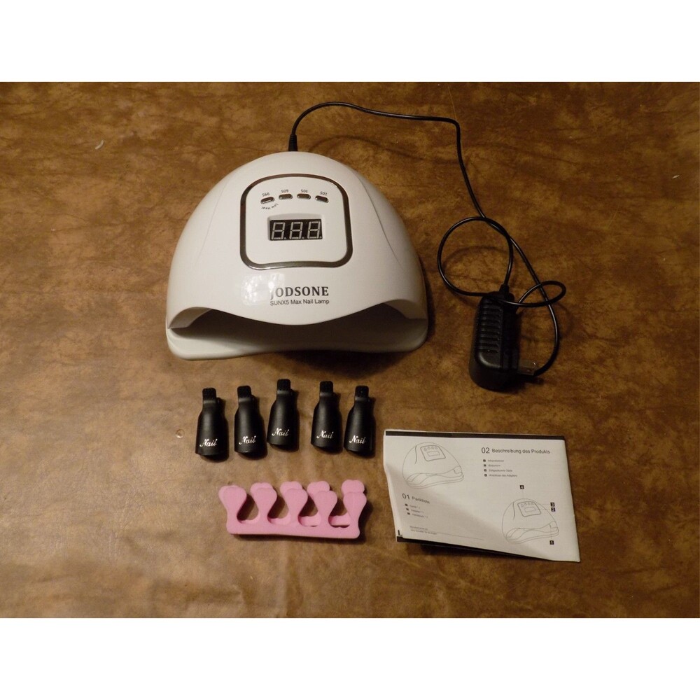 Jodsone Sunx5 Max Nail Lamp W Accessories & Cord